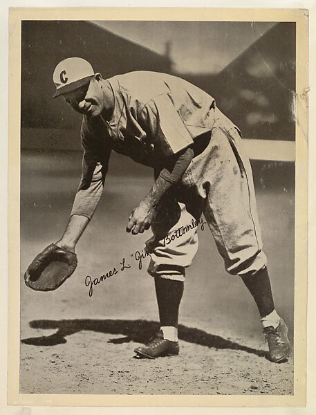 James L. "Jim" Bottomley, from the "Baseball and Football" set (R311), issued by the National Chicle Company to promote Diamond Stars Gum, Issued by National Chicle Gum Company, Cambridge, Massachusetts, Albumen print (glossy finish) 