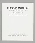 Rona Pondick: The Metamorphosis of an Object, Rona Pondick (American, born 1952), Offset-lithograph and linen case