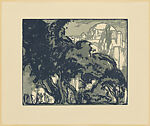 Garden of the Süleymaniye Mosque, Constantinople