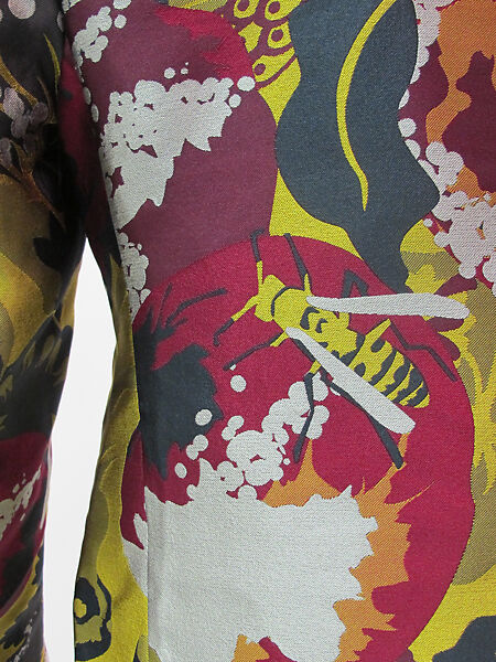 Ensemble, Felix Chabluk Smith (British, born 1988), silk, synthetic, cotton, metal, British