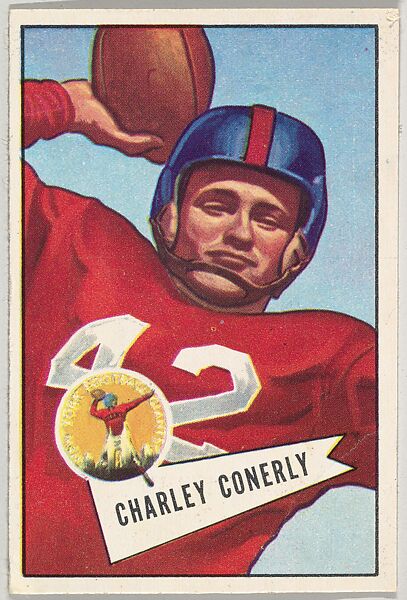 Charley Conerly Football Cards