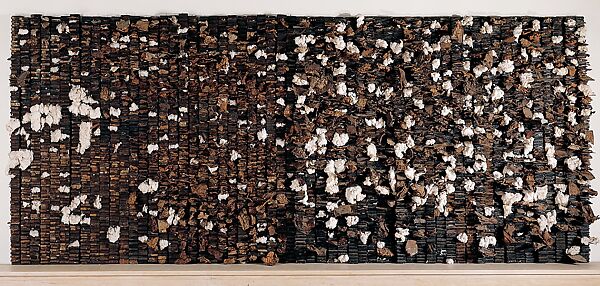 Number 24, Leonardo Drew (American, born 1961), Wood, rusted and patinated iron and cotton waste 