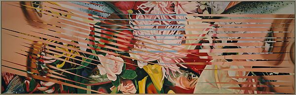 Flowers, Fish and Females for the Four Seasons, James Rosenquist (American, Grand Forks, North Dakota 1933–2017 New York), Oil on canvas 