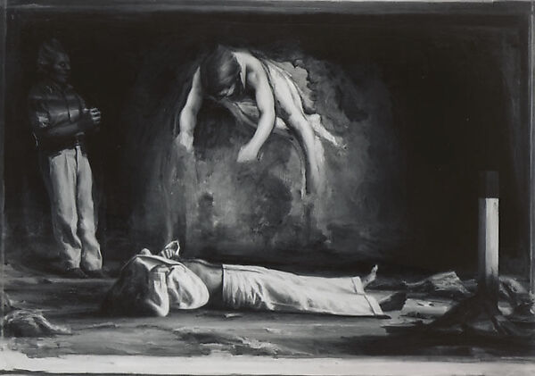 The Quick and the Dead, Sidney Goodman (American, Philadelphia, Pennsylvania 1936–2013 Philadelphia, Pennsylvania), Oil on canvas 