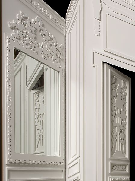 Boiserie, Katrín Sigurðardóttir (Icelandic, born 1967), Painted MDF panels, mirrors, and piano hinges