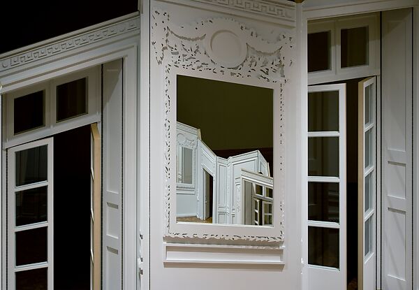Boiserie, Katrín Sigurðardóttir (Icelandic, born 1967), Painted MDF panels, mirrors, and piano hinges