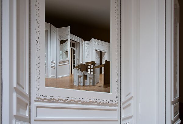 Boiserie, Katrín Sigurðardóttir (Icelandic, born 1967), Painted MDF panels, mirrors, and piano hinges