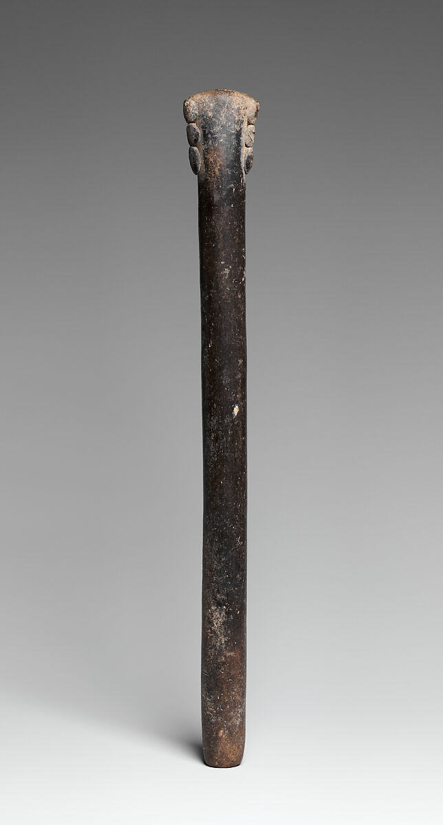 Flute, clay, Colima