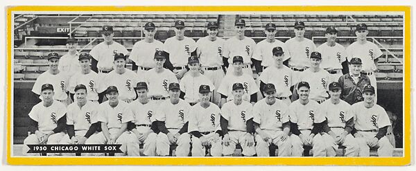 Issued by Topps Chewing Gum Company | Team portrait of 1950 