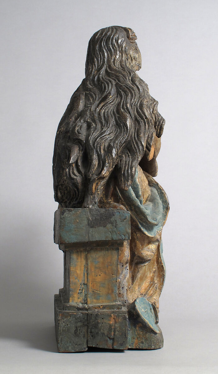 Virgin and Child, from an Adoration Group, Workshop of Hans Thoman (German, active Memmingen, ca. 1514–25), Limewood with polychromy, German