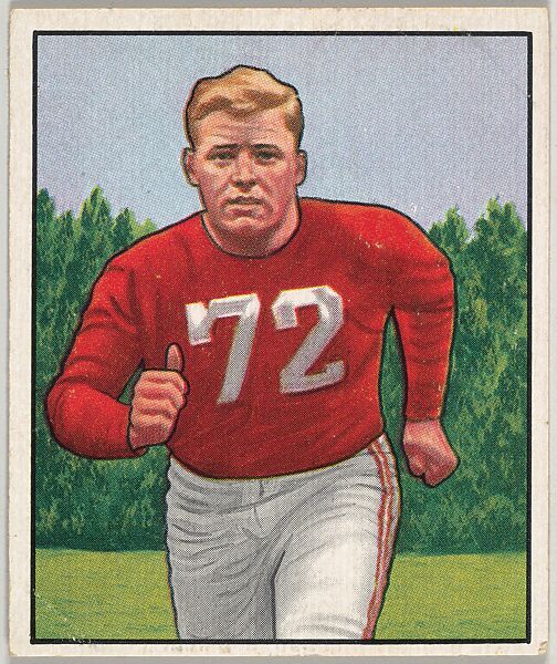 Issued by Bowman Gum Company, Card Number 94, Vic Sears, Tackle, Philadelphia  Eagles, from the Bowman Football series (R407-2) issued by Bowman Gum