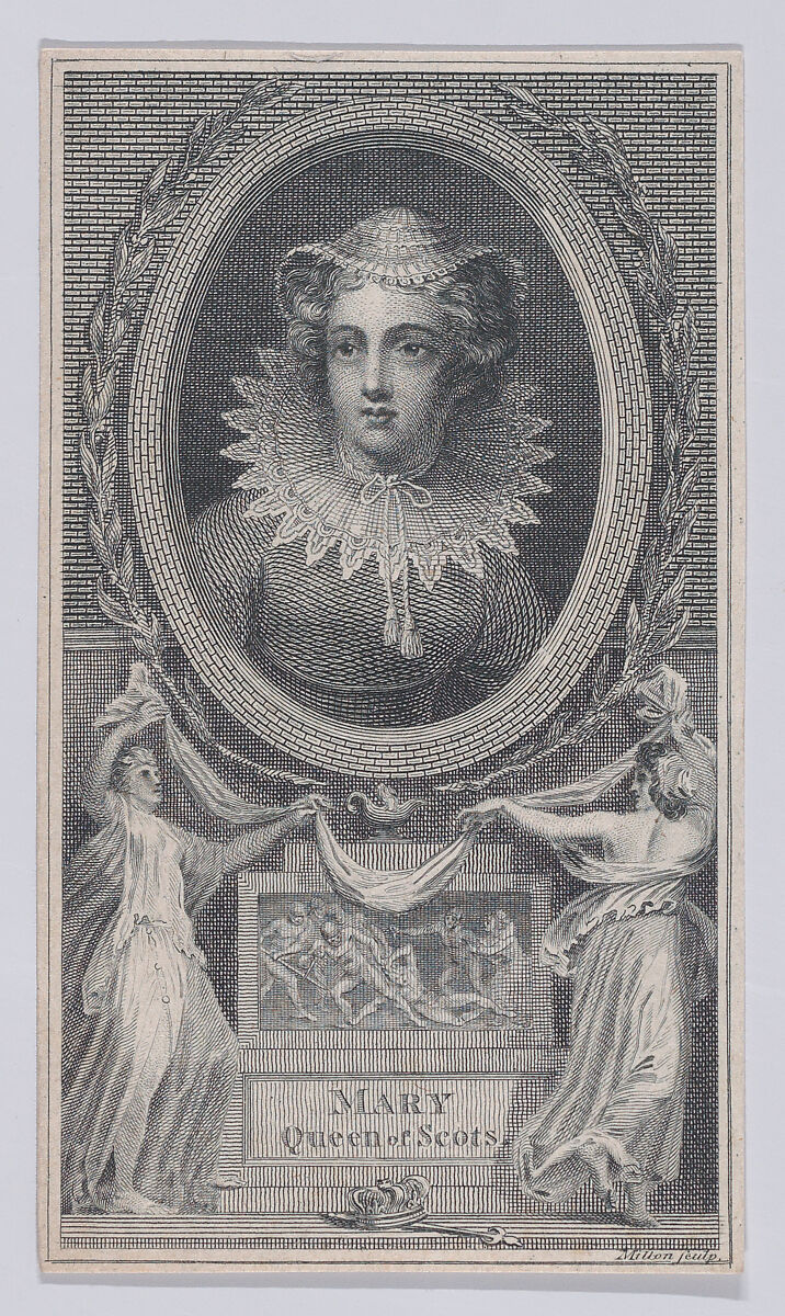 Mary, Queen of Scots, possibly by Thomas Milton (British, 1743–1827 Bristol), Etching 
