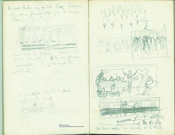 The Dream of the Shepherd (Der Traum des Hirten), Ferdinand Hodler (Swiss, Bern 1853–1918 Geneva), Oil on canvas