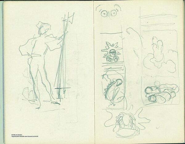 The Dream of the Shepherd (Der Traum des Hirten), Ferdinand Hodler (Swiss, Bern 1853–1918 Geneva), Oil on canvas