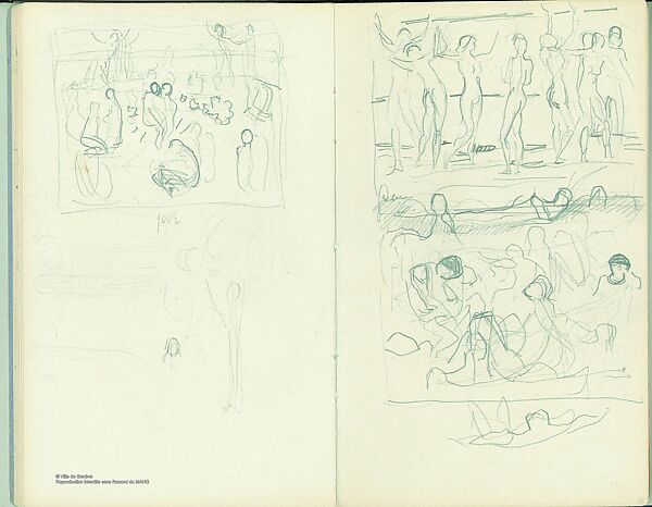 The Dream of the Shepherd (Der Traum des Hirten), Ferdinand Hodler (Swiss, Bern 1853–1918 Geneva), Oil on canvas