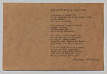 Semina 1, Wallace Berman (American, Staten Island, New York 1926–1976 Topanga Canyon, California), Mixed media artist’s publication