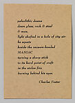 Semina 4, Wallace Berman (American, Staten Island, New York 1926–1976 Topanga Canyon, California), Mixed media artist’s publication