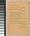 Semina 5, Wallace Berman (American, Staten Island, New York 1926–1976 Topanga Canyon, California), Mixed media artist’s publication