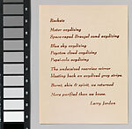 Semina 5, Wallace Berman (American, Staten Island, New York 1926–1976 Topanga Canyon, California), Mixed media artist’s publication