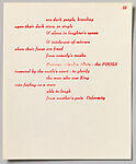 Semina VI, Wallace Berman (American, Staten Island, New York 1926–1976 Topanga Canyon, California), Mixed media artist’s publication