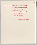 Semina VI, Wallace Berman (American, Staten Island, New York 1926–1976 Topanga Canyon, California), Mixed media artist’s publication