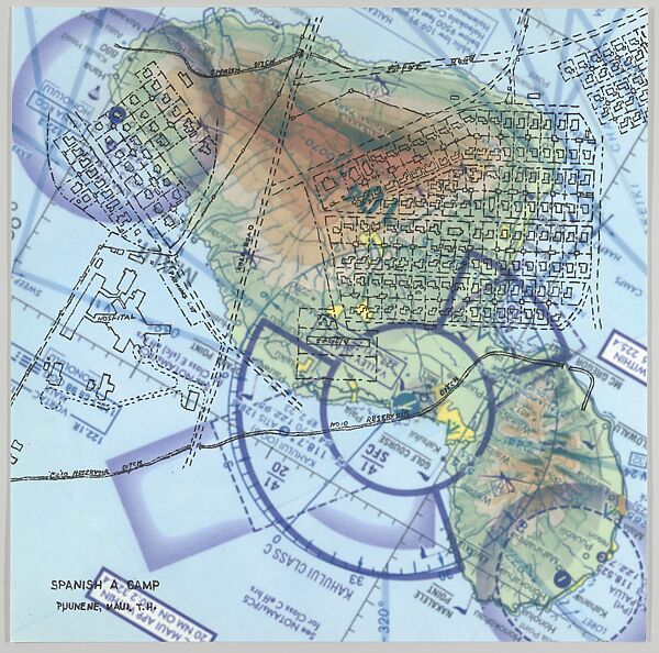 Maui: Sugar Plantation, from "Femfolio", Joyce Kozloff (American, born Somerville, New Jersey, 1942), Digital print with hand lithography 