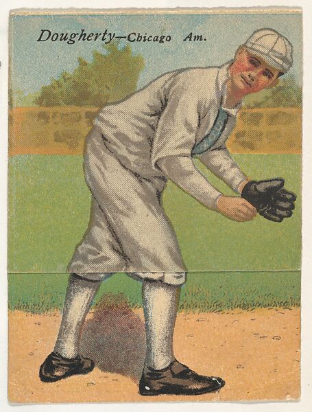 Dougherty, Chicago, American League, from the Mecca Double Folder series (T201), Issued by Mecca Cigarettes (American), Commercial color lithograph 