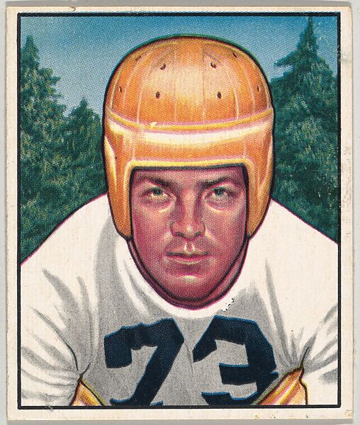 Card Number 89, Darrell Hogan, Guard, Pittsburg Steelers, from the Bowman Football series (R407-2) issued by Bowman Gum, Issued by Bowman Gum Company, Commercial color lithograph 