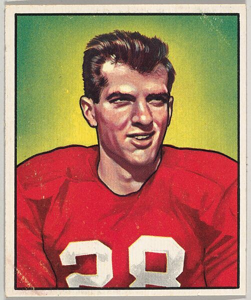Card Number 91, Frank Tripucka, Quarterback, Chicago Cardinals, from the Bowman Football series (R407-2) issued by Bowman Gum, Issued by Bowman Gum Company, Commercial color lithograph 