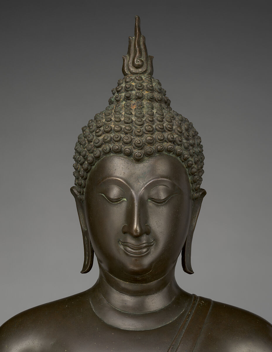 Seated Buddha, Bronze, Thailand