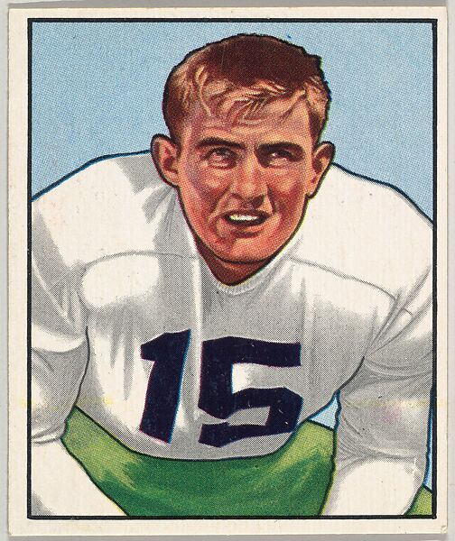Card Number 118, C. Tonnemaker, Center, Green Bay Packers, from the Bowman Football series (R407-2) issued by Bowman Gum, Issued by Bowman Gum Company, Commercial color lithograph 