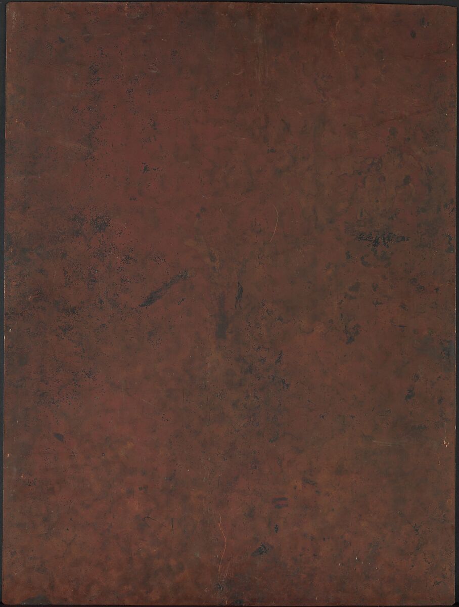 The Baptism of Christ, Nicolás Enríquez (Mexican, 1704–1790), Oil on copper, Mexican