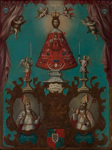 The Virgin of El Camino with St. Fermín and St. Saturnino