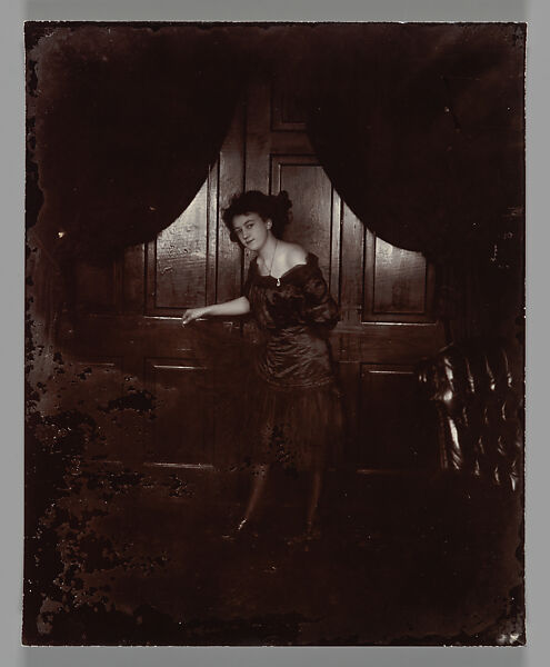 [Storyville Portrait], E. J. Bellocq (American, 1873–1949), Gelatin silver print from glass negative 