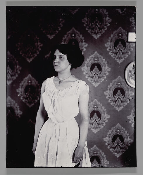 [Storyville Portrait], E. J. Bellocq (American, 1873–1949), Gelatin silver print from glass negative 