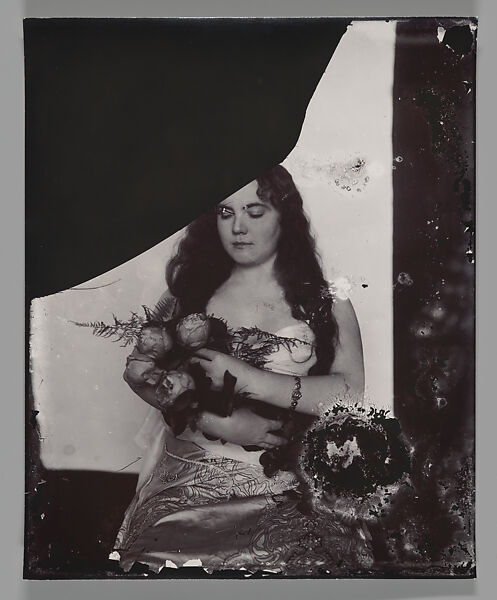 [Storyville Portrait], E. J. Bellocq (American, 1873–1949), Gelatin silver print from glass negative 