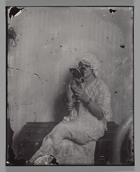 [Storyville Portrait], E. J. Bellocq (American, 1873–1949), Gelatin silver print from glass negative 