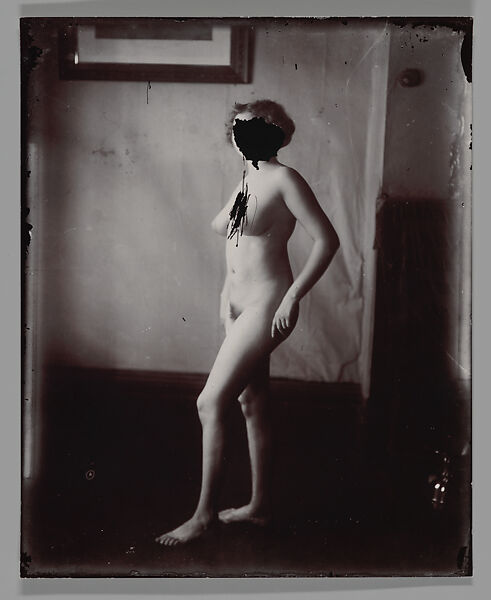 [Storyville Portrait], E. J. Bellocq (American, 1873–1949), Gelatin silver print from glass negative 