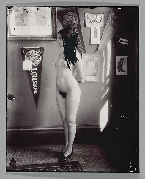 [Storyville Portrait], E. J. Bellocq (American, 1873–1949), Gelatin silver print from glass negative 