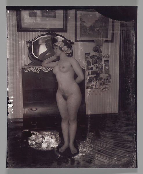 [Storyville Portrait], E. J. Bellocq (American, 1873–1949), Gelatin silver print from glass negative 