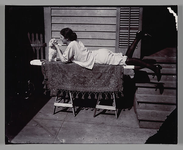 [Storyville Portrait], E. J. Bellocq (American, 1873–1949), Gelatin silver print from glass negative 