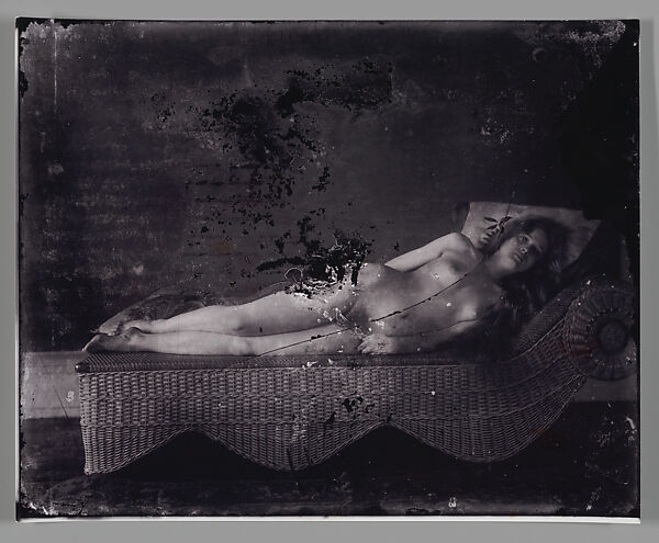 [Storyville Portrait], E. J. Bellocq (American, 1873–1949), Gelatin silver print from glass negative 