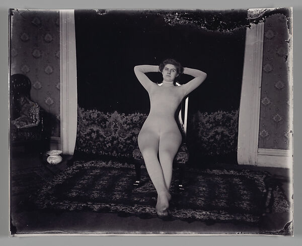 [Storyville Portrait], E. J. Bellocq (American, 1873–1949), Gelatin silver print from glass negative 