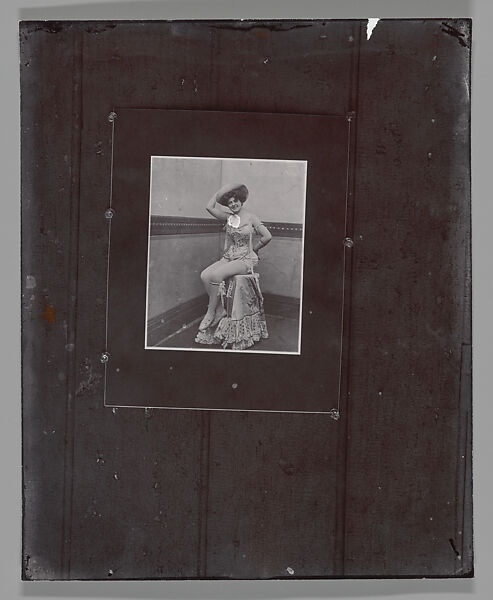 [Storyville Portrait], E. J. Bellocq (American, 1873–1949), Gelatin silver print from glass negative 