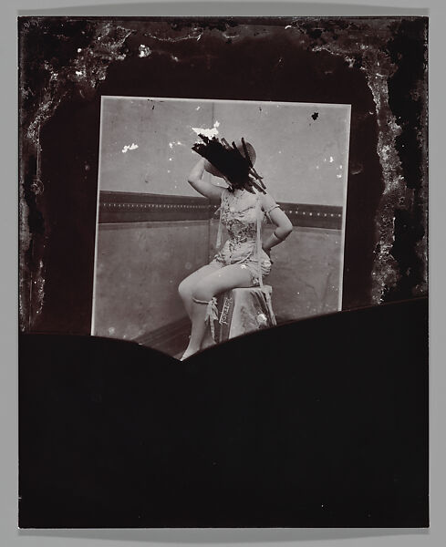 [Storyville Portrait], E. J. Bellocq (American, 1873–1949), Gelatin silver print from glass negative 