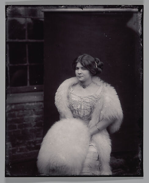 [Storyville Portrait], E. J. Bellocq (American, 1873–1949), Gelatin silver print from glass negative 