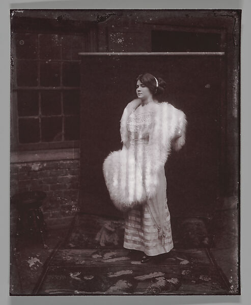 [Storyville Portrait], E. J. Bellocq (American, 1873–1949), Gelatin silver print from glass negative 