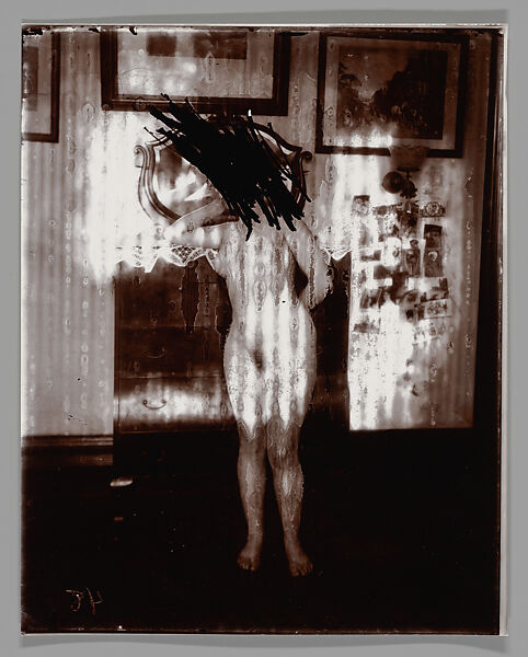 [Storyville Portrait], E. J. Bellocq (American, 1873–1949), Gelatin silver print from glass negative 