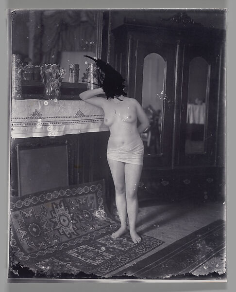 [Storyville Portrait], E. J. Bellocq (American, 1873–1949), Gelatin silver print from glass negative 