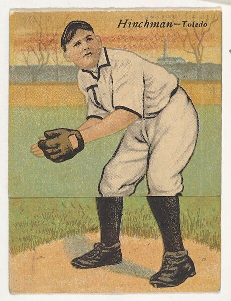 Hinchman, Toledo, from the Mecca Double Folder series (T201), Issued by Mecca Cigarettes (American), Commercial color lithograph 